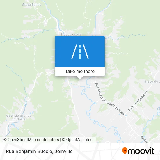 Rua Benjamin Buccio map