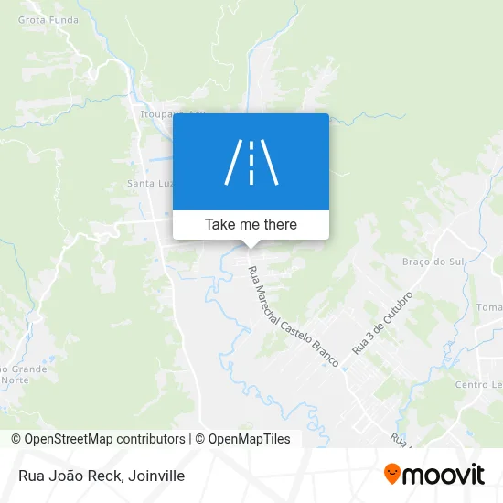 Rua João Reck map