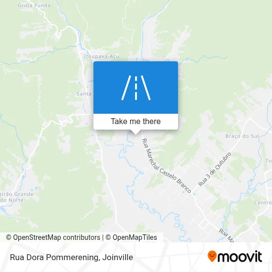 Rua Dora Pommerening map