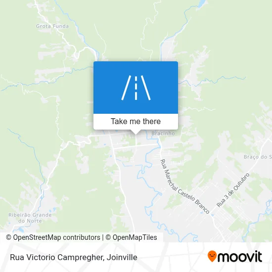Rua Victorio Campregher map