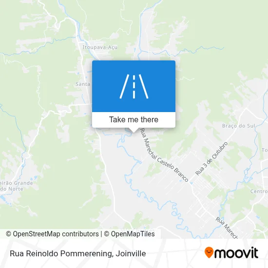 Rua Reinoldo Pommerening map