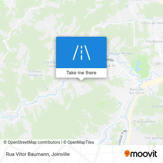 Rua Vitor Baumann map