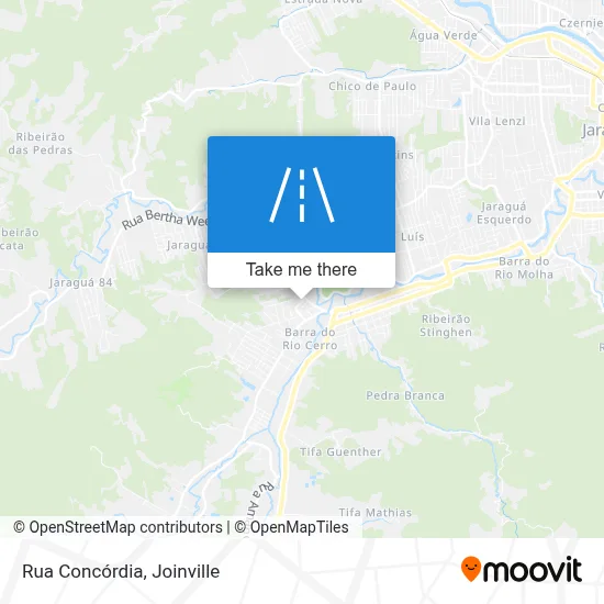 Rua Concórdia map