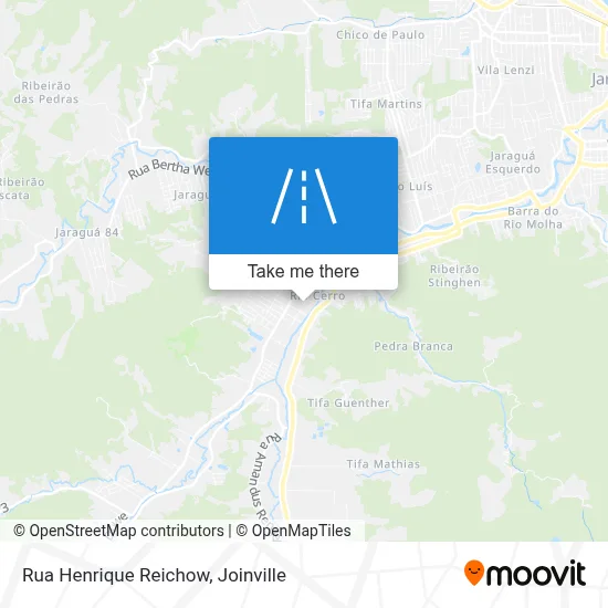 Rua Henrique Reichow map