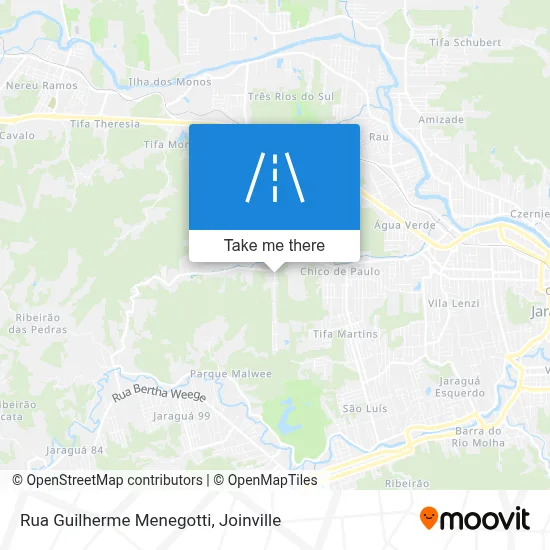 Rua Guilherme Menegotti map