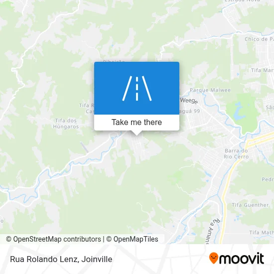 Rua Rolando Lenz map