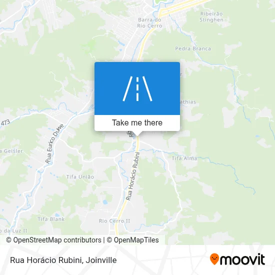 Rua Horácio Rubini map