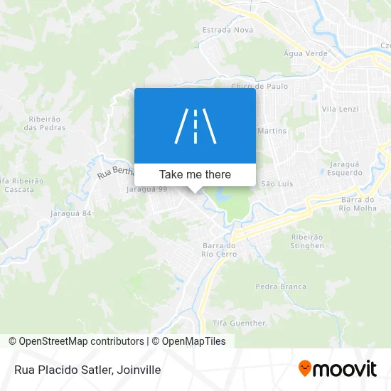 Rua Placido Satler map