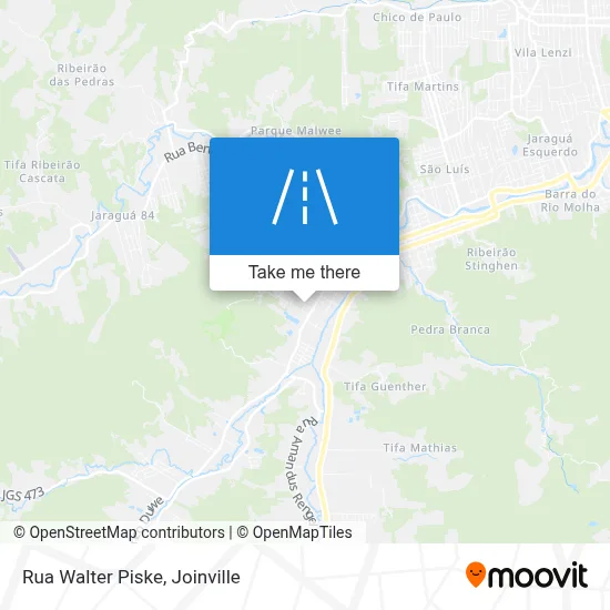 Rua Walter Piske map