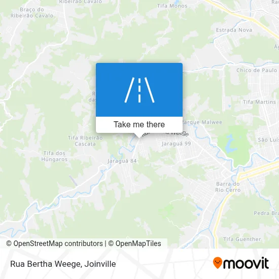 Rua Bertha Weege map