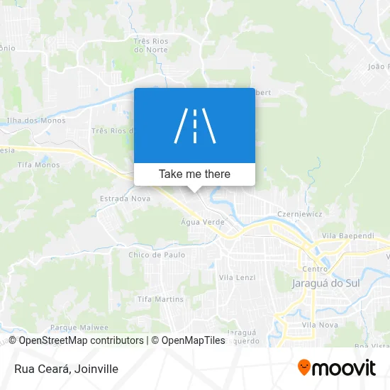 Rua Ceará map