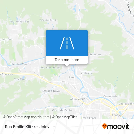 Rua Emilio Klitzke map