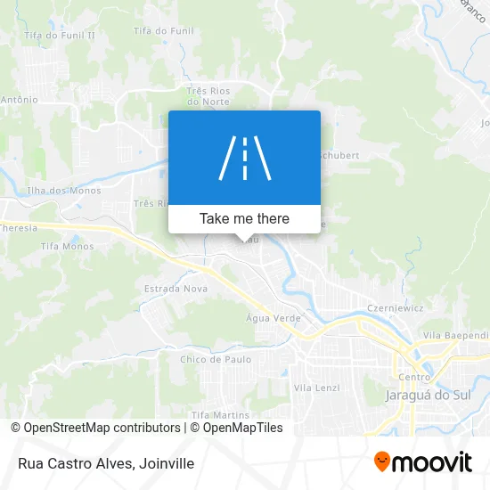 Rua Castro Alves map