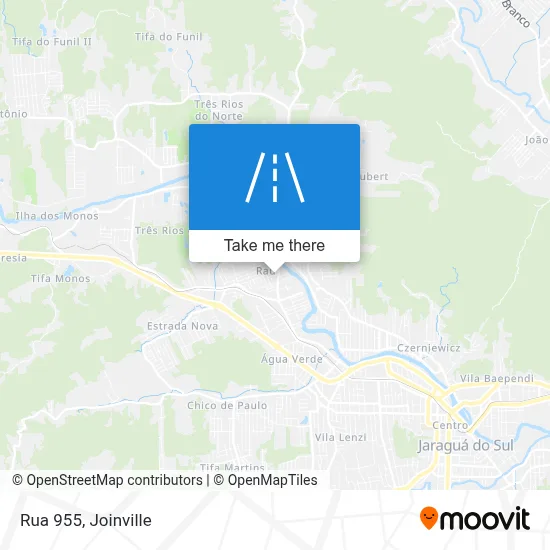 Rua 955 map