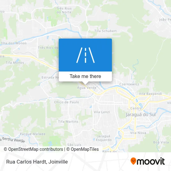 Rua Carlos Hardt map