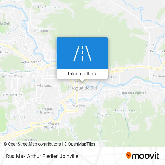 Rua Max Arthur Fiedler map