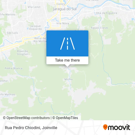 Rua Pedro Chiodini map