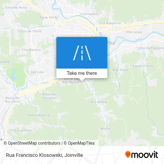 Rua Francisco Klosowski map
