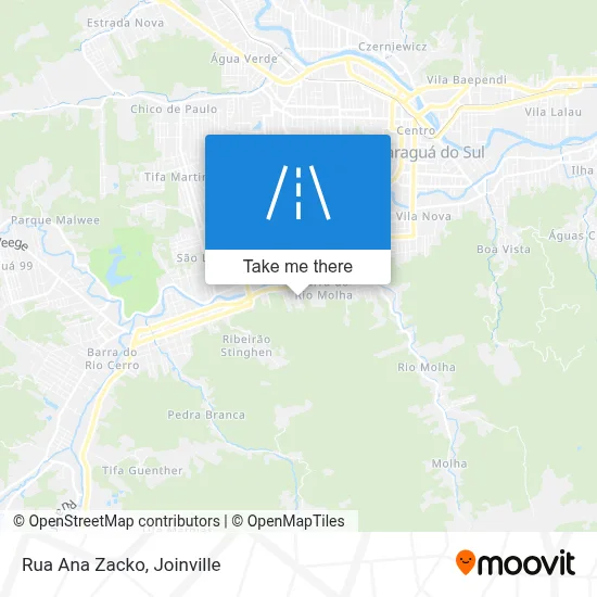 Rua Ana Zacko map