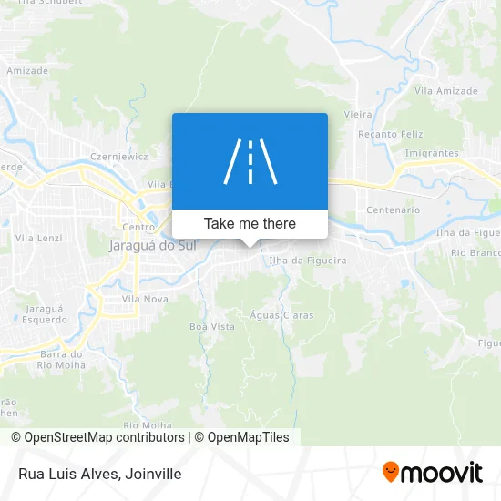 Rua Luis Alves map