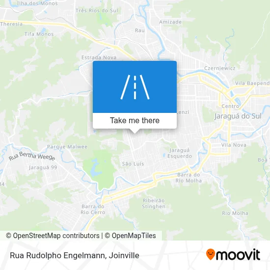 Rua Rudolpho Engelmann map