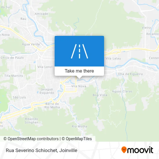 Rua Severino Schiochet map