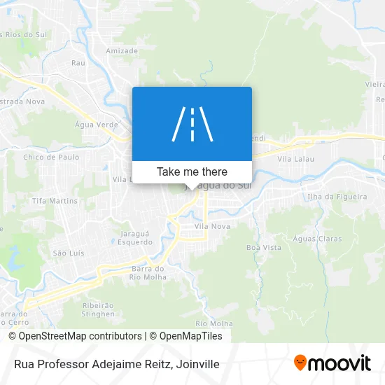 Rua Professor Adejaime Reitz map