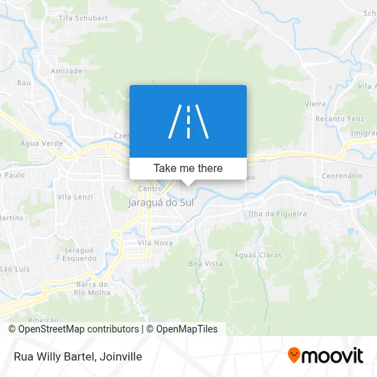 Rua Willy Bartel map