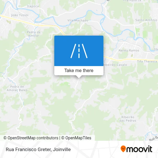 Rua Francisco Greter map