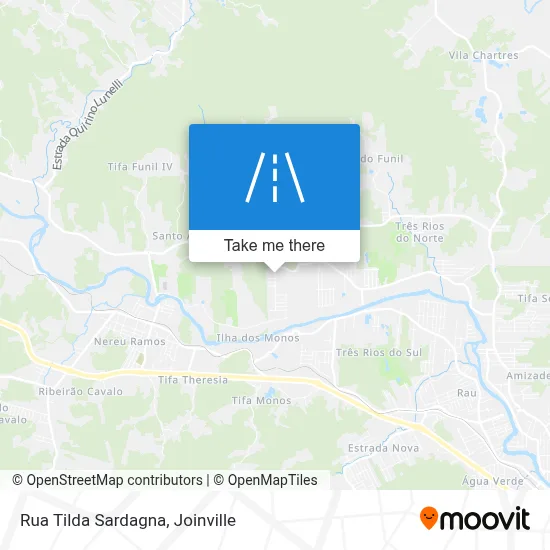 Rua Tilda Sardagna map