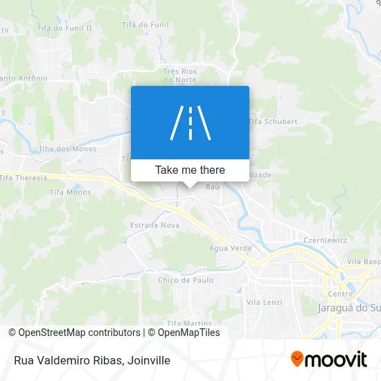 Rua Valdemiro Ribas map
