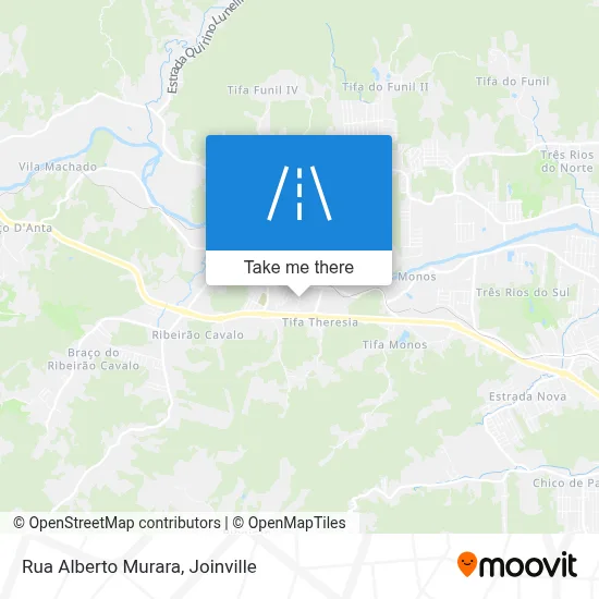 Rua Alberto Murara map