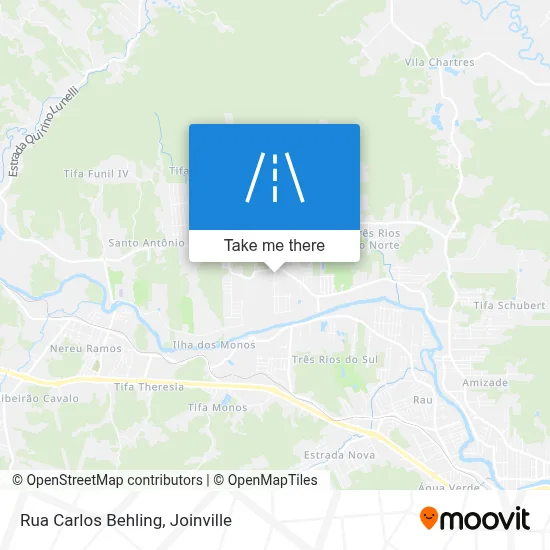 Rua Carlos Behling map