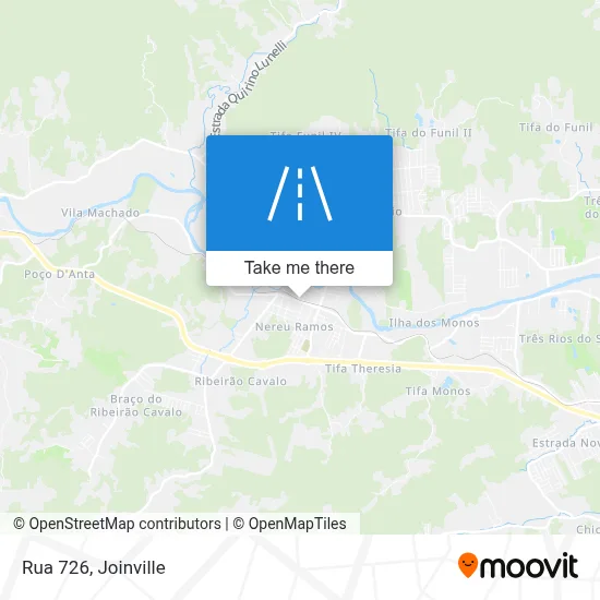 Rua 726 map