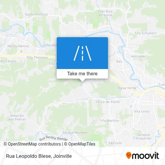 Rua Leopoldo Blese map