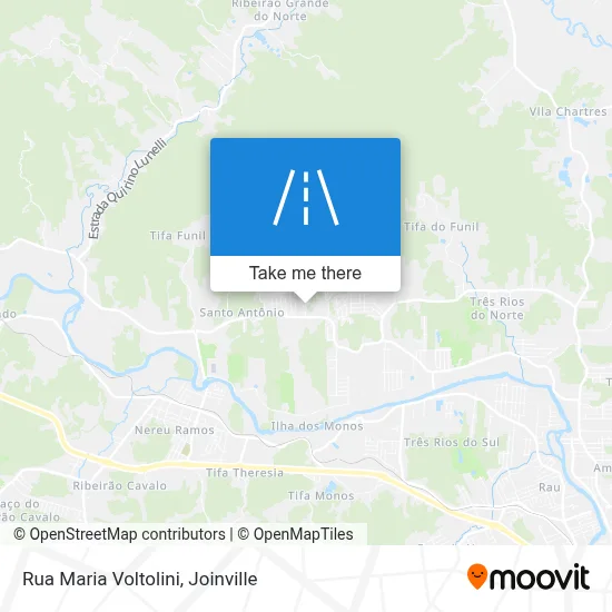 Rua Maria Voltolini map