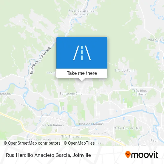Rua Hercilio Anacleto Garcia map