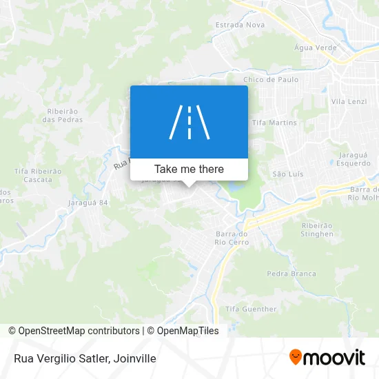 Rua Vergilio Satler map