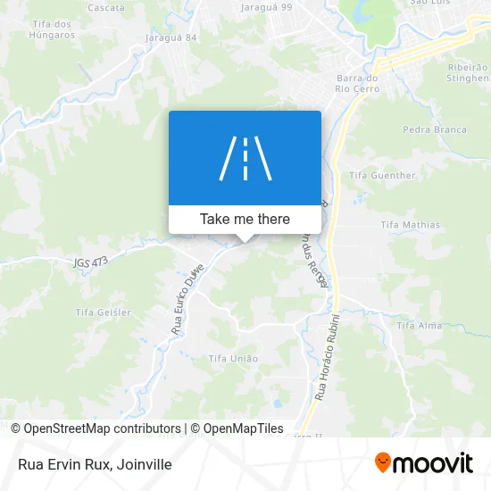 Rua Ervin Rux map