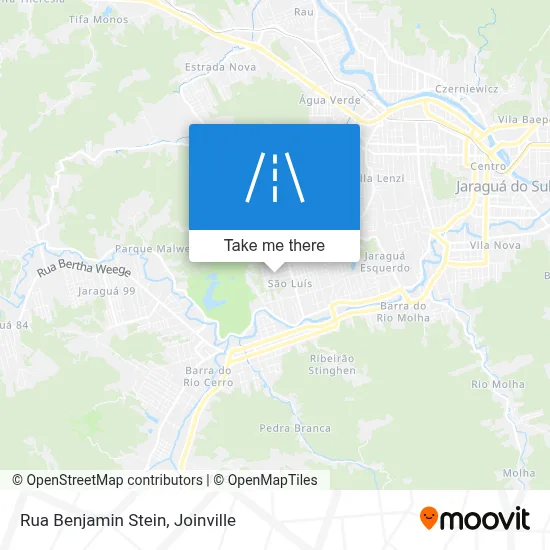 Rua Benjamin Stein map