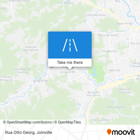 Rua Otto Georg map