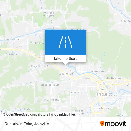 Rua Alwin Enke map