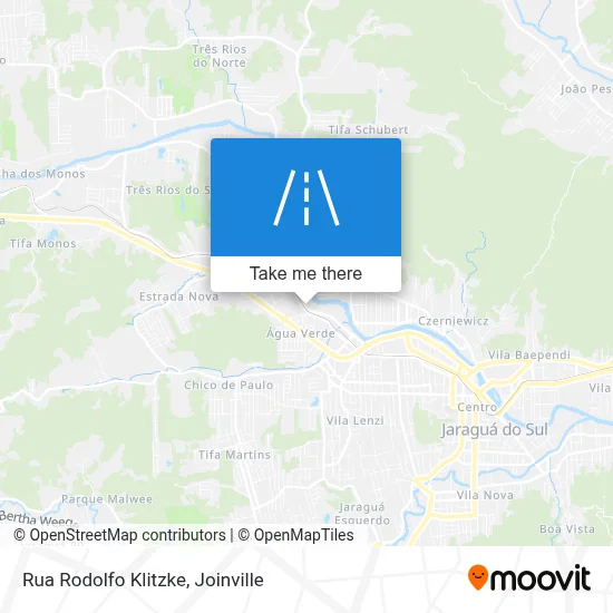 Rua Rodolfo Klitzke map