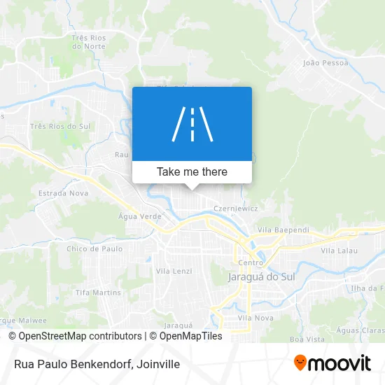 Rua Paulo Benkendorf map