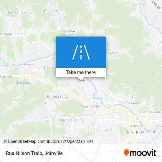 Rua Nilson Treib map