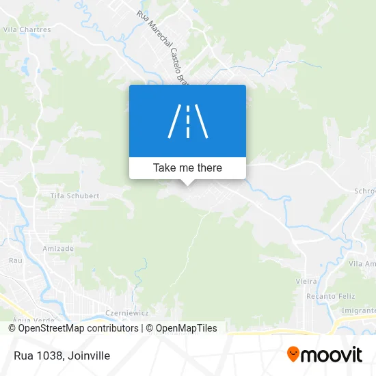 Rua 1038 map