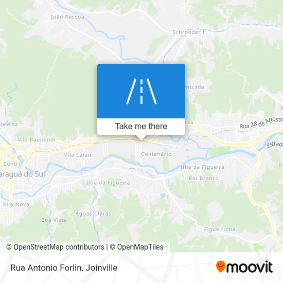 Rua Antonio Forlin map