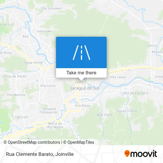 Rua Clemente Barato map