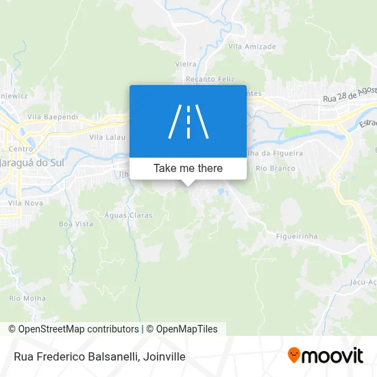 Rua Frederico Balsanelli map
