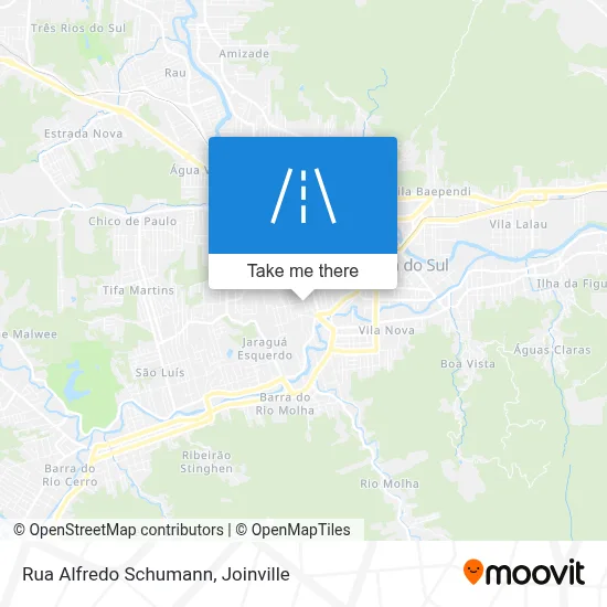 Rua Alfredo Schumann map